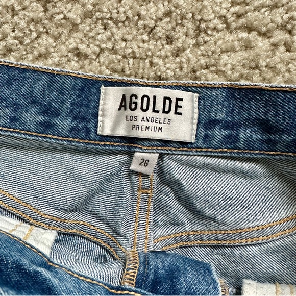 SOLD AGOLDE Dee Shorts size 26 - Picture 3 of 5